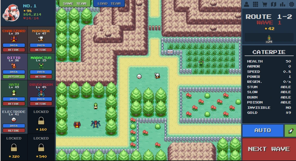 PokePath TD Game